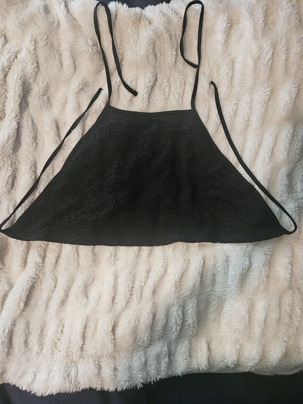 🎉 6 Items/$15 🎉 tokyo Darling Black Lace Halter Camisole